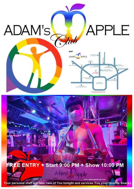 Experts Hangout Chiang Mai Adams Apple Nightclub popular Hangout in Chiang Mai for experts from all over the world