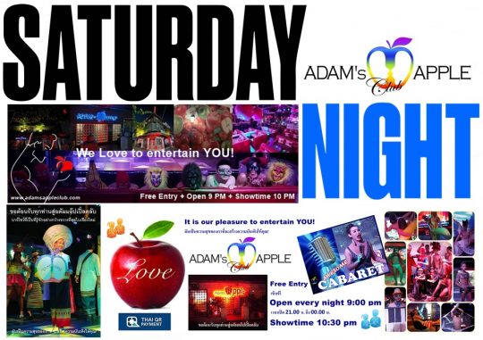 Saturday Night in Chiang Mai - Adam’s Apple Nightclub. Our recommendation of what to do after dinner to have an unforgettable Night