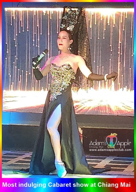 Most indulging Show CNX Adams Apple Club. Our gay bar presents most indulging Cabaret show at Chiang Mai in the North of Thailand
