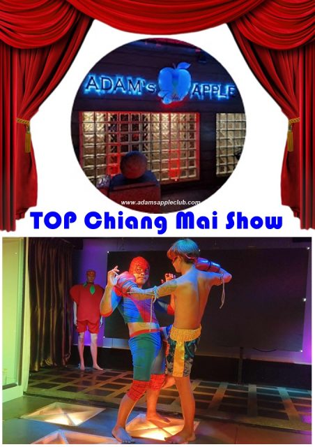 TOP Chiang Mai Show at Adams Apple Nightclub - Celebrate spectacular shows with us. We offer a fascinating show every night 10 PM