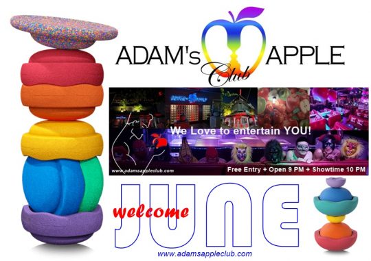 Welcome JUNE 2024 We look forward to your visit to our gay friendly Nightclub. Adam's Apple Club in Chiang Mai OPEN every Night 9:00 PM